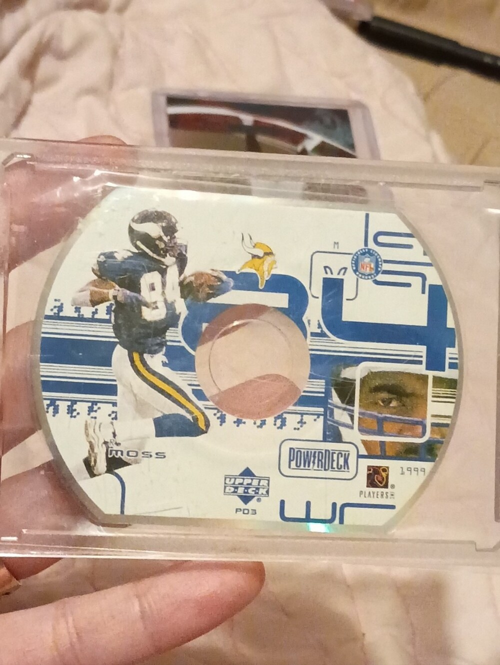 POWERDECK Upper Deck Randy Moss 1999 Vikings